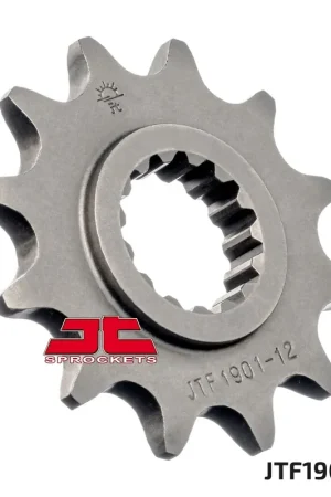 Seizoensaanbieding JT SPROCKETS - FRONT STEEL 12T, 520 - Sprockets - Compatibel met diverse modellen